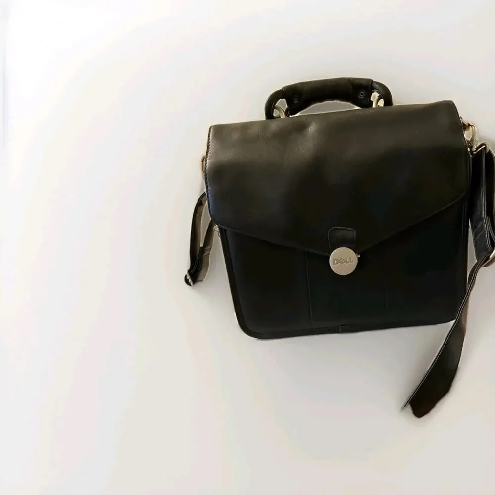 DELL LEATHER SUITCASE